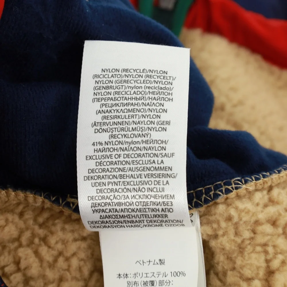 Polo Ralph Lauren Performance Colorblock Fleece Hybrid Quarter Zip Hoodie Large